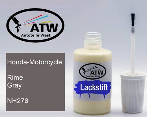 Honda-Motorcycle, Rime Gray, NH276: 20ml Lackstift, von ATW Autoteile West.